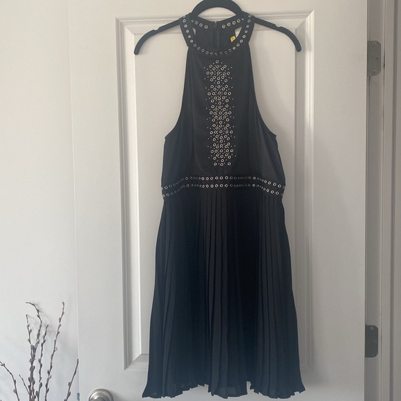 Catherine Malandrino halter neck pleated silk dress, like a new - Picture 6 of 10